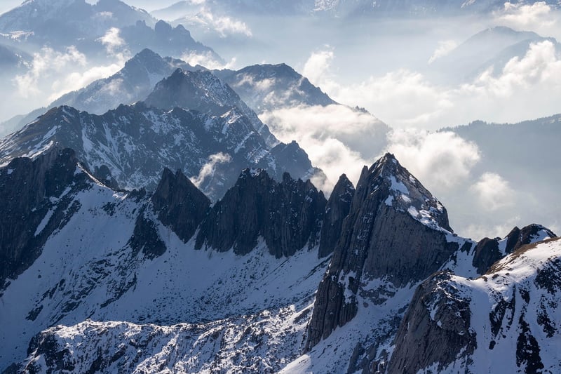 Snow-Capped Mountains